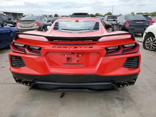 1G1YB2D45N5104220 - 2022 CHEVROLET CORVETTE STINGRAY 2LT RED photo 6