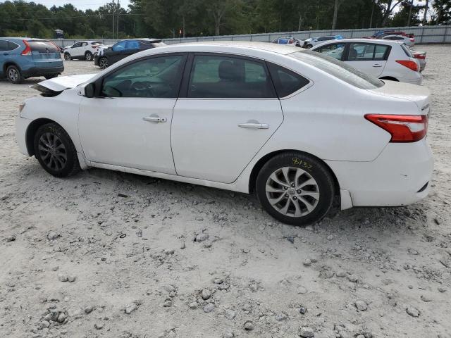 3N1AB7AP9KY368272 - 2019 NISSAN SENTRA S WHITE photo 2