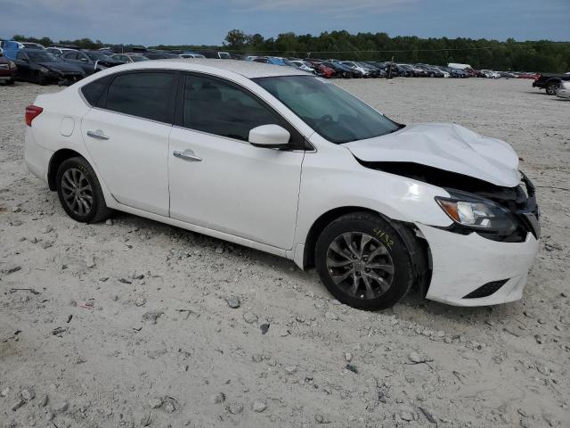 3N1AB7AP9KY368272 - 2019 NISSAN SENTRA S WHITE photo 4