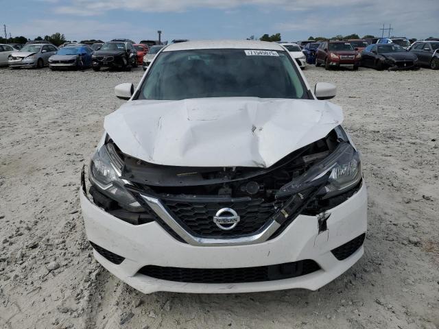 3N1AB7AP9KY368272 - 2019 NISSAN SENTRA S WHITE photo 5