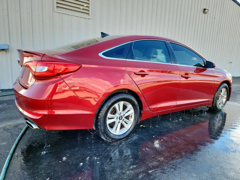 5NPE24AF3GH274039 - 2016 HYUNDAI SONATA SE 勃艮第红 照片 3
