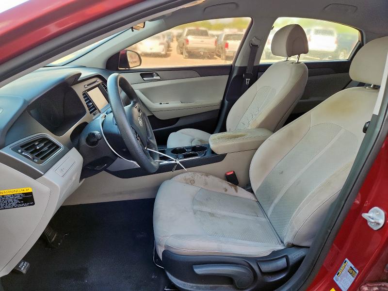 5NPE24AF3GH274039 - 2016 HYUNDAI SONATA SE 勃艮第红 照片 7