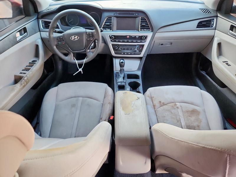 5NPE24AF3GH274039 - 2016 HYUNDAI SONATA SE 勃艮第红 照片 8