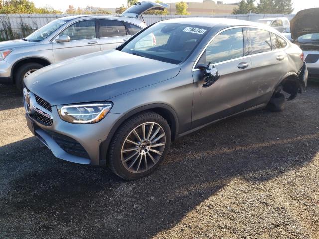 W1N0J8EB0MF912032 - 2021 MERCEDES-BENZ GLC COUPE 300 4MATIC GRAY photo 1