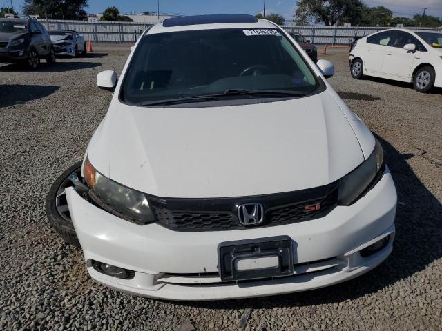 2HGFB6E59CH705506 - 2012 HONDA CIVIC SI WHITE photo 5