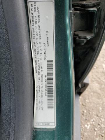 WVWPD63B0XE465703 - 1999 VOLKSWAGEN PASSAT GLX მწვანე ფოტო 12