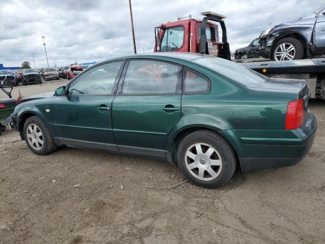 WVWPD63B0XE465703 - 1999 VOLKSWAGEN PASSAT GLX მწვანე ფოტო 2