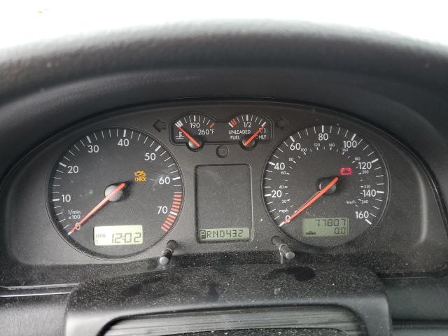 WVWPD63B0XE465703 - 1999 VOLKSWAGEN PASSAT GLX მწვანე ფოტო 9