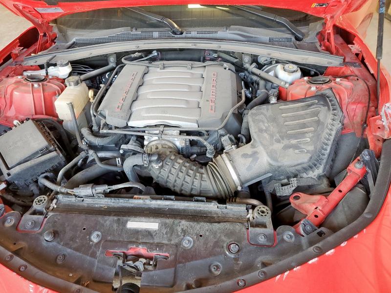 1G1FH1R76K0155754 - 2019 CHEVROLET CAMARO SS RED photo 11