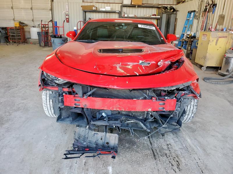 1G1FH1R76K0155754 - 2019 CHEVROLET CAMARO SS RED photo 5
