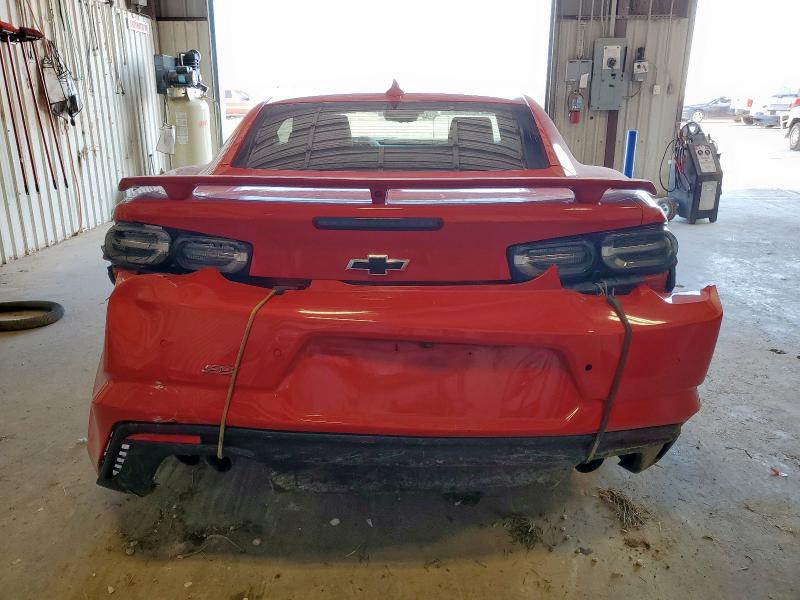 1G1FH1R76K0155754 - 2019 CHEVROLET CAMARO SS RED photo 6