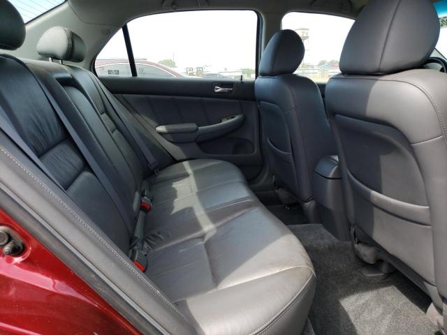 1HGCM66534A050349 - 2004 HONDA ACCORD EX RED photo 10