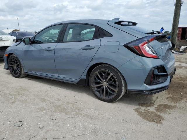 SHHFK7H45MU219188 - 2021 HONDA CIVIC SPORT GRAY photo 2