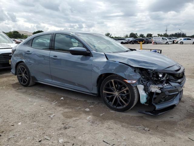 SHHFK7H45MU219188 - 2021 HONDA CIVIC SPORT GRAY photo 4