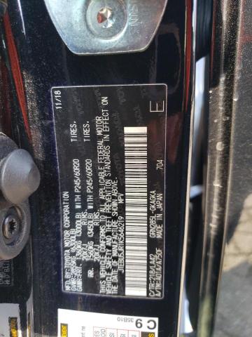 JTEBU5JR1K5646219 - 2019 TOYOTA 4RUNNER SR5/SR5 PREMIUM Siyah fotoğraf 13