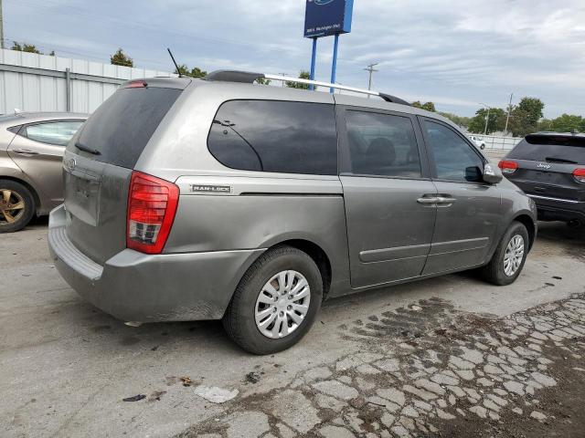 KNDMG4C75B6365108 - 2011 KIA SEDONA LX SILVER photo 3