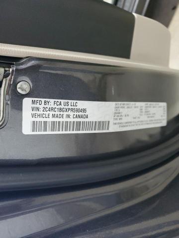 2C4RC1BGXPR590495 - 2023 CHRYSLER PACIFICA TOURING L Grafito foto 13