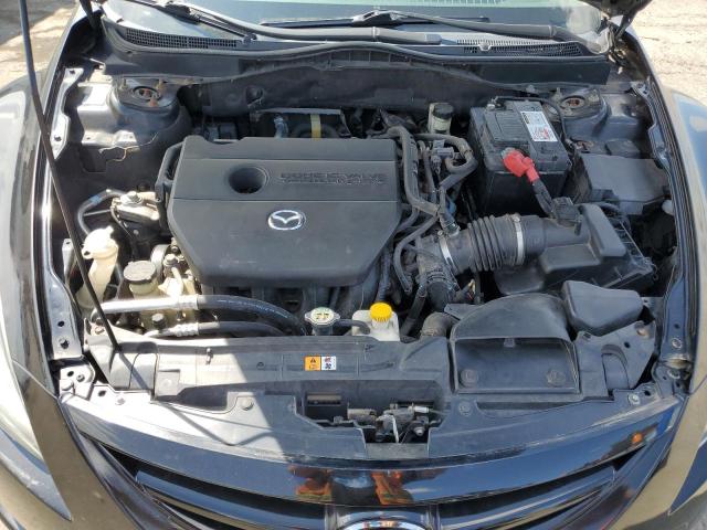 1YVHZ8DH3C5M39959 - 2012 MAZDA 6 I BLACK photo 11