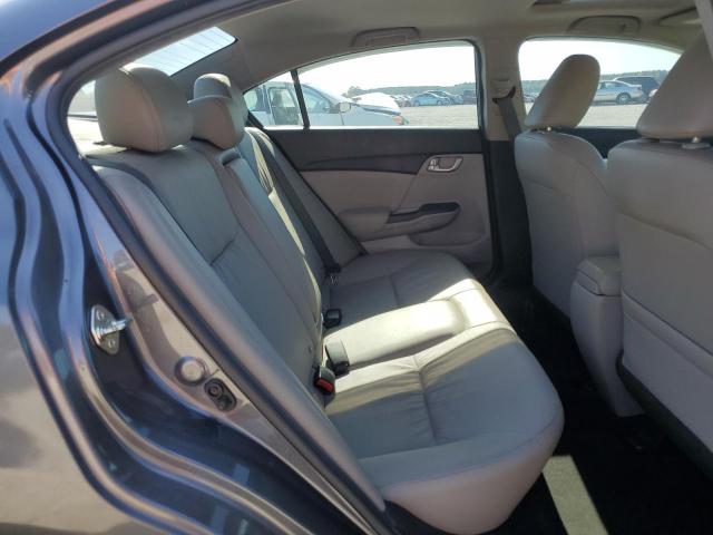 2HGFB2F96FH538682 - 2015 HONDA CIVIC EXL GRAY photo 10