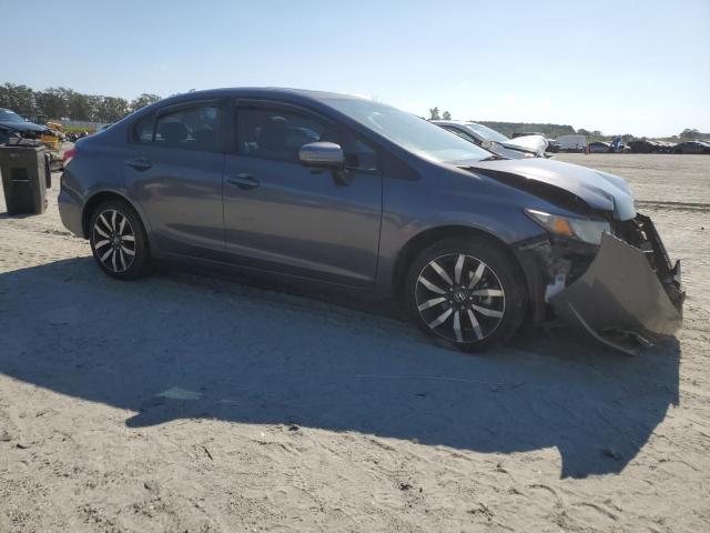 2HGFB2F96FH538682 - 2015 HONDA CIVIC EXL GRAY photo 4