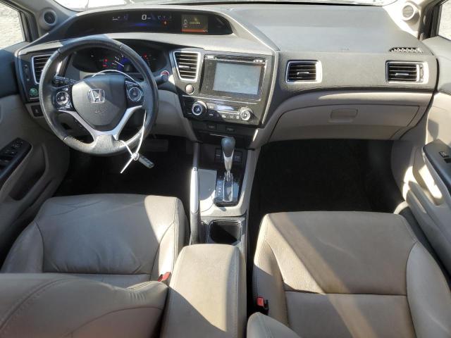 2HGFB2F96FH538682 - 2015 HONDA CIVIC EXL GRAY photo 8