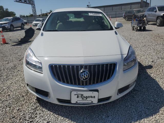 2G4GS5EV0D9129387 - 2013 BUICK REGAL PREMIUM WHITE photo 5