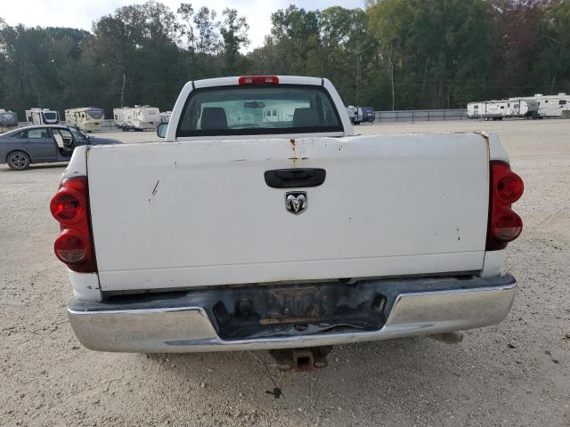 3D7KR26D97G767121 - 2007 DODGE RAM 2500 ST WHITE photo 6