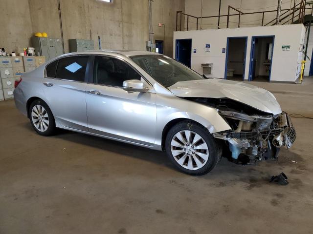 1HGCR2F89EA067291 - 2014 HONDA ACCORD EXL SILVER photo 4