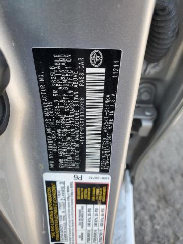 4T1BF1FK8FU089786 - 2015 TOYOTA CAMRY LE SILVER photo 12