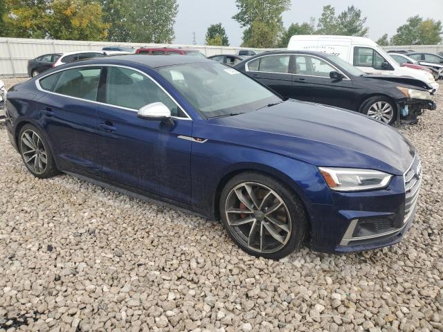 WAUC4CF5XJA011750 - 2018 AUDI S5 PRESTIGE أزرق صورة 4