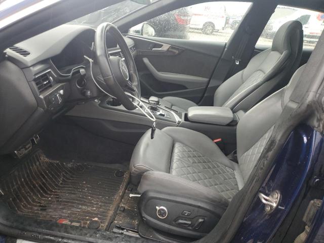 WAUC4CF5XJA011750 - 2018 AUDI S5 PRESTIGE أزرق صورة 7