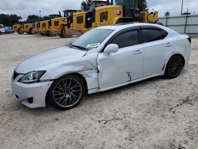 JTHCK262062000927 - 2006 LEXUS IS 250 WHITE photo 1