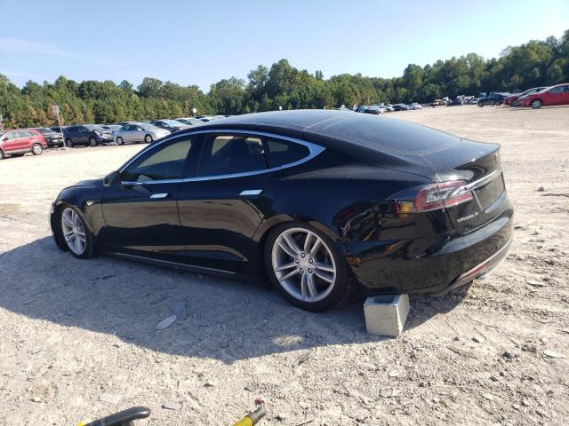 5YJSA1H1XEFP38650 - 2014 TESLA MODEL S Czarny zdjęcie 2