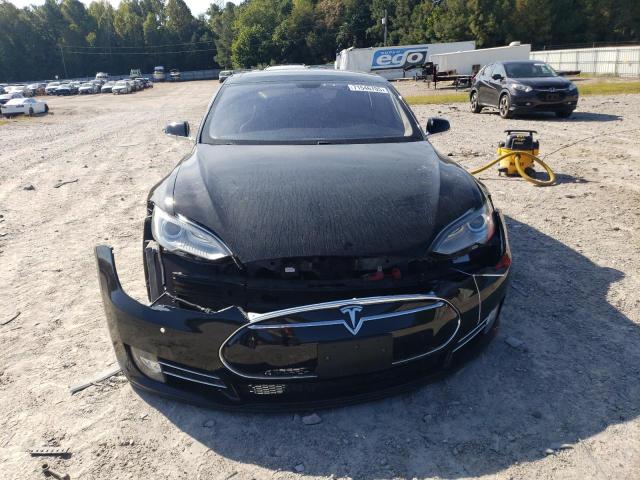 5YJSA1H1XEFP38650 - 2014 TESLA MODEL S Czarny zdjęcie 5