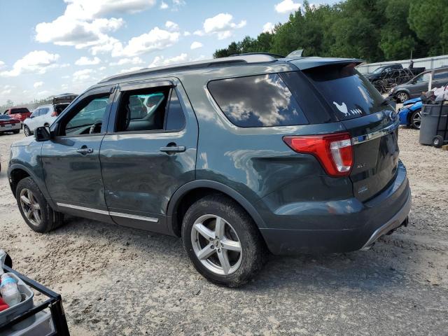 1FM5K8DH4GGC73308 - 2016 FORD EXPLORER XLT Yaşıl foto 2