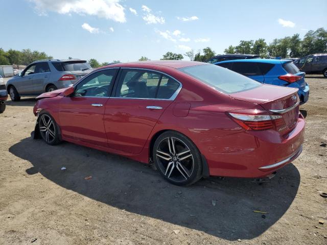1HGCR2F59HA227325 - 2017 HONDA ACCORD SPORT წითელი ფოტო 2