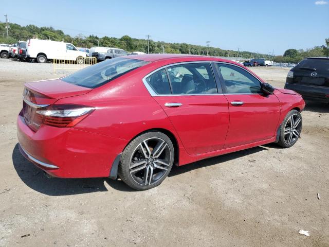 1HGCR2F59HA227325 - 2017 HONDA ACCORD SPORT წითელი ფოტო 3
