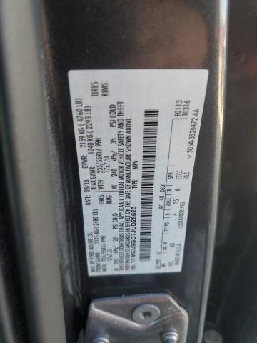 1FMCU9GD7JUD28620 - 2018 FORD ESCAPE SE Графитовый фото 13