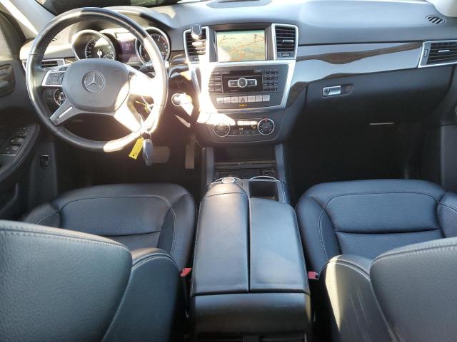 4JGDA5HB5FA533607 - 2015 MERCEDES-BENZ ML 350 4MATIC WHITE photo 8