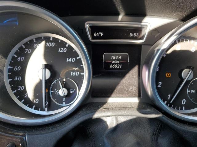 4JGDA5HB5FA533607 - 2015 MERCEDES-BENZ ML 350 4MATIC WHITE photo 9