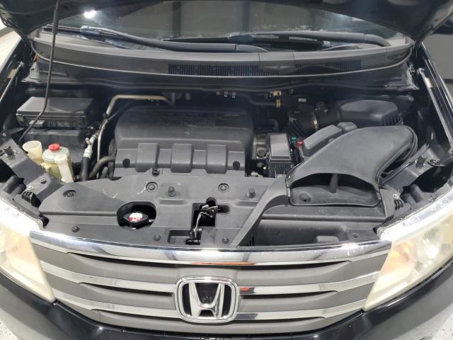 5FNRL5H65DB050811 - 2013 HONDA ODYSSEY EXL BLACK photo 12