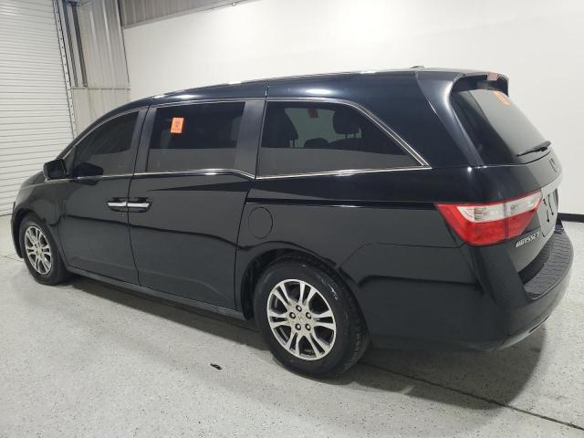 5FNRL5H65DB050811 - 2013 HONDA ODYSSEY EXL BLACK photo 2