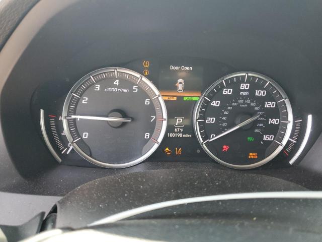 5FRYD4H33HB019800 - 2017 ACURA MDX SILVER photo 9