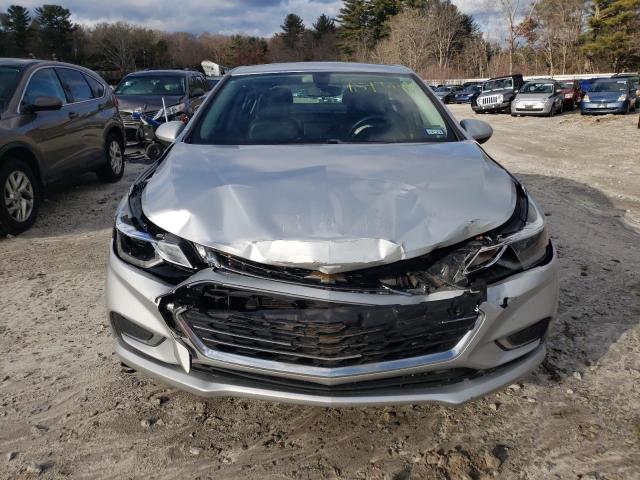 1G1BF5SM9J7110695 - 2018 CHEVROLET CRUZE PREMIER SILVER photo 5