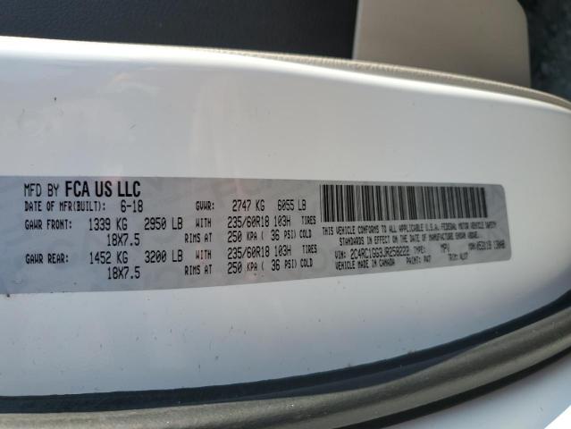 2C4RC1GG3JR258222 - 2018 CHRYSLER PACIFICA LIMITED Ağ foto 13