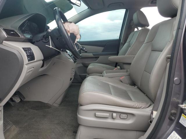 5FNRL5H63FB037817 - 2015 HONDA ODYSSEY EXL GRAY photo 7