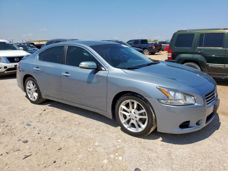 1N4AA5AP8BC859354 - 2011 NISSAN MAXIMA S BLUE photo 4