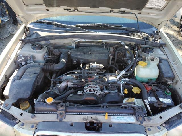 JF1SG65613H714767 - 2003 SUBARU FORESTER 2.5XS ბეჟი ფოტო 12