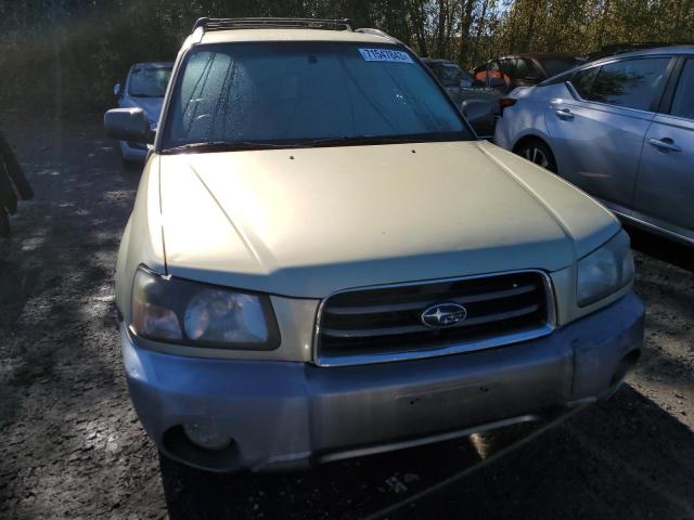 JF1SG65613H714767 - 2003 SUBARU FORESTER 2.5XS ბეჟი ფოტო 5