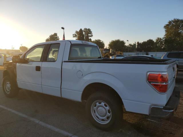 1FTFX1CT0DKF87067 - 2013 FORD F150 SUPER CAB WHITE photo 2